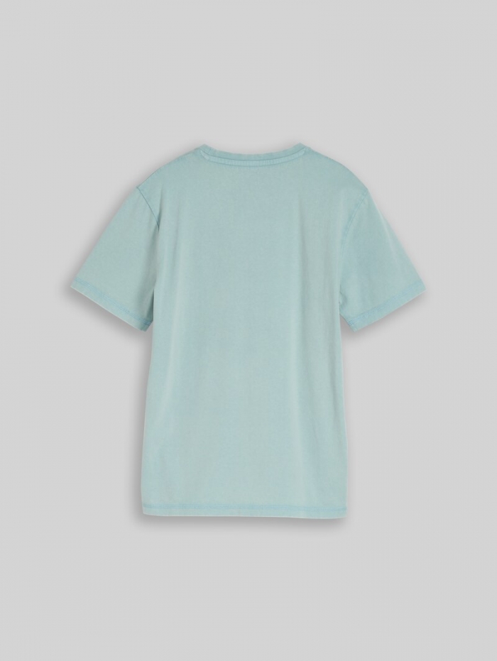 Tom Tailor T-Shirt im Vintage-Look - Light Teal Tom Tailor T-Shirt im Vintage-Look - Light Teal