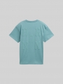 Tom Tailor Oversize T-Shirt mit Rückenprint - Smoked Green Tom Tailor Oversize T-Shirt mit Rückenprint - Smoked Green