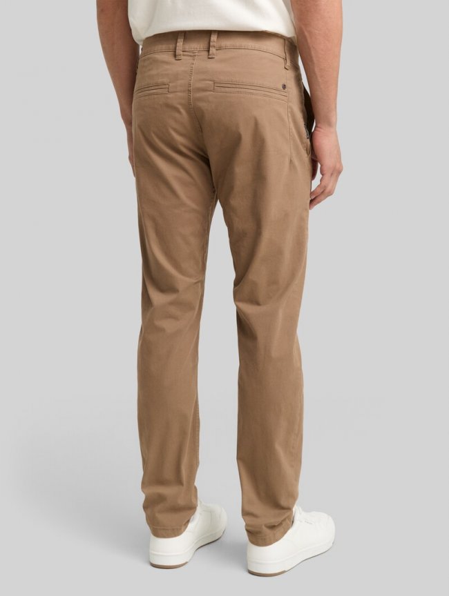 Tom Tailor Tapered Chino Hose - Caribou Beige Tom Tailor Tapered Chino Hose - Caribou Beige