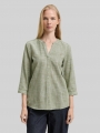 Tom Tailor Bluse aus Baumwolle - Deep Ivy Green Tom Tailor Bluse aus Baumwolle - Deep Ivy Green