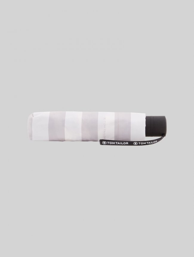 Tom Tailor Mini Regenschirm - Stone Stripes Tom Tailor Mini Regenschirm - Stone Stripes