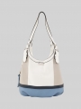 Tom Tailor TTJUNA S Shopper mit Colour Blocking - Denim Blue