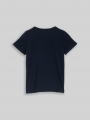 Tom Tailor T-Shirt mit Wendepailletten - Sky Captain Blue Tom Tailor T-Shirt mit Wendepailletten - Sky Captain Blue