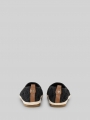 Tom Tailor Flache Espadrilles mit Blumenstickerei - Black Tom Tailor Flache Espadrilles mit Blumenstickerei - Black