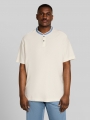 Tom Tailor Plus Size - Poloshirt mit Stehkragen - Gardenia White Tom Tailor Plus Size - Poloshirt mit Stehkragen - Gardenia White