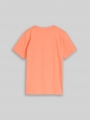Tom Tailor T-Shirt mit Wendepailletten - Bright Coral