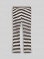 Tom Tailor Flared Leggings mit Streifenmuster - Dark Blue Off White Stripe Tom Tailor Flared Leggings mit Streifenmuster - Dark Blue Off White Stripe