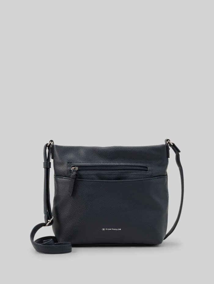 Tom Tailor TTWINA S Umhängetasche mit Reißverschluss-Details - Dark Blue Tom Tailor TTWINA S Umhängetasche mit Reißverschluss-Details - Dark Blue