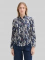Tom Tailor Bluse mit Muster - Organic Shapes Design Tom Tailor Bluse mit Muster - Organic Shapes Design