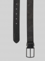 Tom Tailor TTHENRY Ledergürtel mit eckiger Dornschließe - Black Uni Tom Tailor TTHENRY Ledergürtel mit eckiger Dornschließe - Black Uni