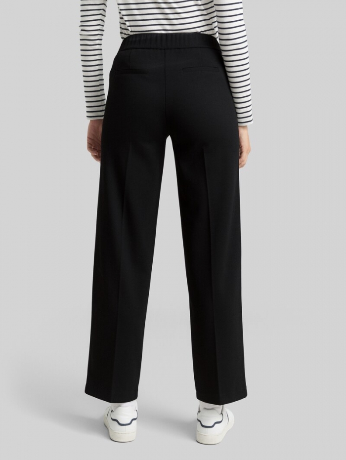 Tom Tailor TTMIA STRAIGHT Hose - Deep Black Tom Tailor TTMIA STRAIGHT Hose - Deep Black