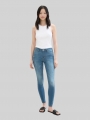 Tom Tailor TTNELA EXTRA SKINNY Jeans mit Superstretch - Used Light Stone Blue Denim Tom Tailor TTNELA EXTRA SKINNY Jeans mit Superstretch - Used Light Stone Blue Denim