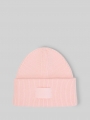 Tom Tailor Beanie Mütze mit Badge - Light Pastel Pink Melange Tom Tailor Beanie Mütze mit Badge - Light Pastel Pink Melange