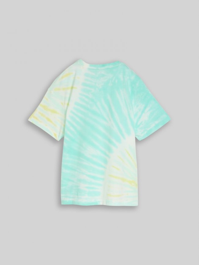 Tom Tailor Oversize Tie-Dye T-Shirt - Turquoise Tie Dye Design Tom Tailor Oversize Tie-Dye T-Shirt - Turquoise Tie Dye Design