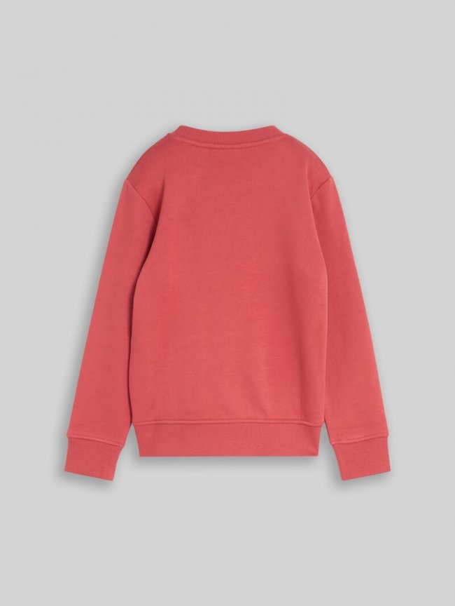 Tom Tailor Sweatshirt mit Wendepailletten - Berry Red Tom Tailor Sweatshirt mit Wendepailletten - Berry Red