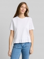 Tom Tailor T-Shirt mit Volants - White