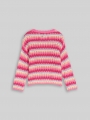 Tom Tailor Oversize cropped Strickpullover - Multicolor Stripe Tom Tailor Oversize cropped Strickpullover - Multicolor Stripe