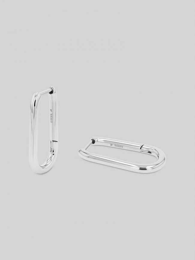Tom Tailor Creolen aus Edelstahl silber - Silver Tom Tailor Creolen aus Edelstahl silber - Silver