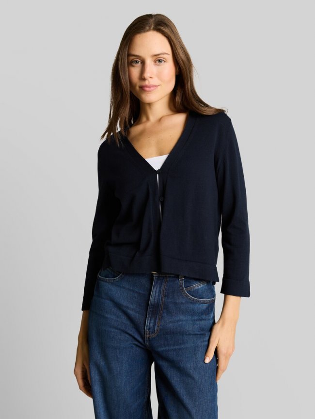 Tom Tailor Cardigan aus Baumwolle - Sky Captain Blue