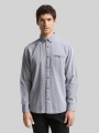 Tom Tailor Regular Fit Hemd aus Baumwolle - Navy Stripy Structure Tom Tailor Regular Fit Hemd aus Baumwolle - Navy Stripy Structure