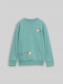 Tom Tailor Glow-in-the-Dark Sweatshirt mit Rückenprint - Salvia Tom Tailor Glow-in-the-Dark Sweatshirt mit Rückenprint - Salvia