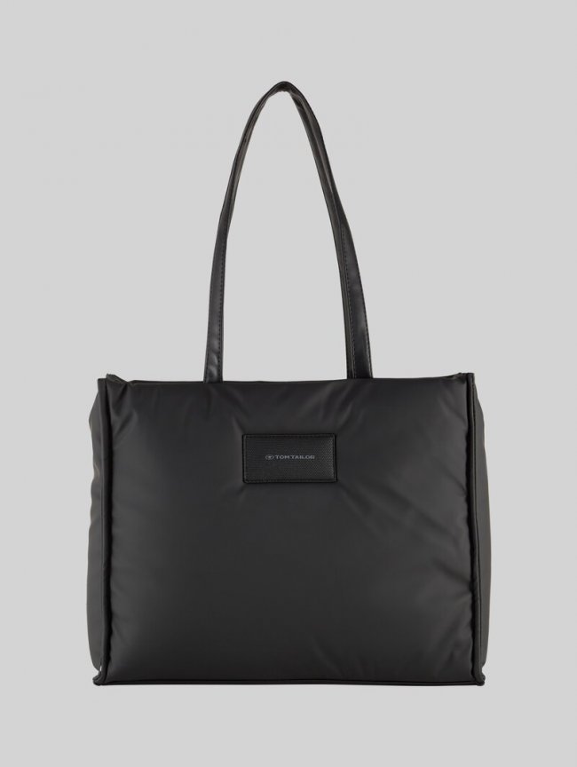 Tom Tailor TTPATTI L Shopper - Schwarz / Black Tom Tailor TTPATTI L Shopper - Schwarz / Black