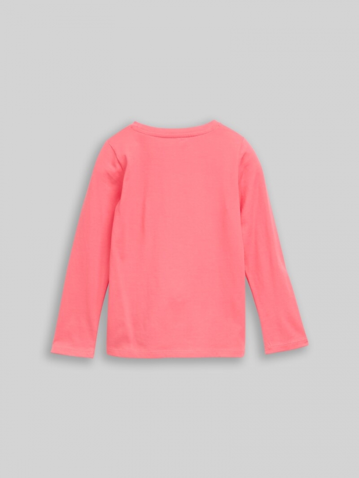 Tom Tailor Langarmshirt mit Wendepailletten - Pink Dream Tom Tailor Langarmshirt mit Wendepailletten - Pink Dream