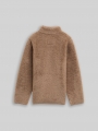 Tom Tailor Teddy Sweatjacke mit Fleece - Taupe Grey Tom Tailor Teddy Sweatjacke mit Fleece - Taupe Grey