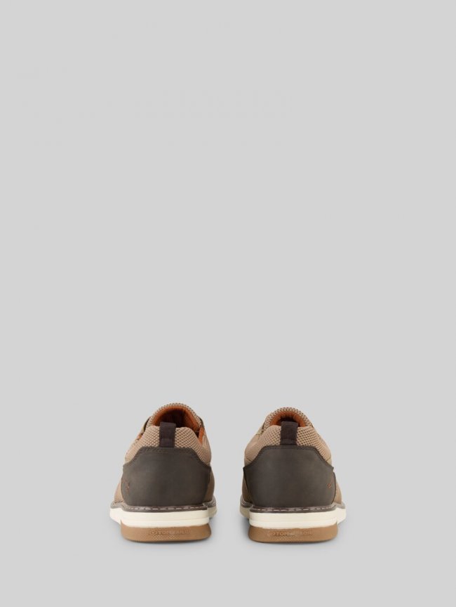 Tom Tailor Schnürschuhe im Knitted-Look - Sand Tom Tailor Schnürschuhe im Knitted-Look - Sand