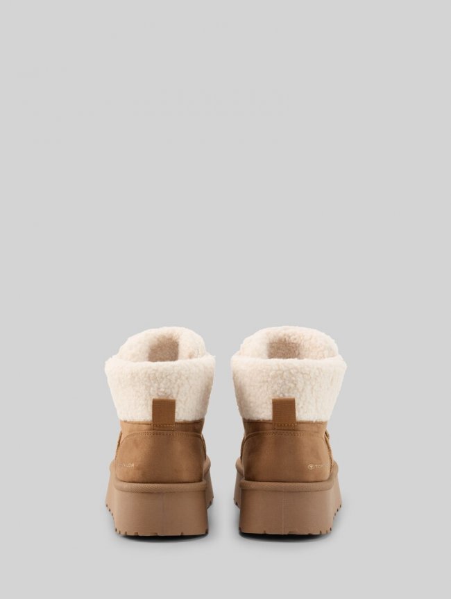 Tom Tailor Schneestiefeletten mit Fellimitat - Hazel Tom Tailor Schneestiefeletten mit Fellimitat - Hazel
