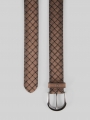 Tom Tailor TTMARTHA Flechtgürtel aus Leder - Brown Uni Tom Tailor TTMARTHA Flechtgürtel aus Leder - Brown Uni