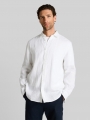 Tom Tailor Regular Fit Hemd aus Leinen - White Tom Tailor Regular Fit Hemd aus Leinen - White