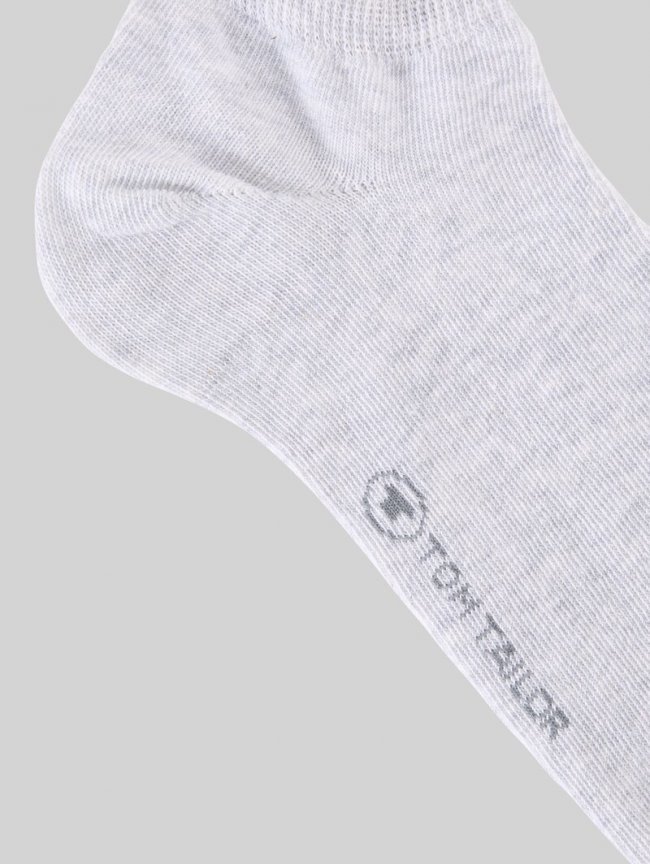 Tom Tailor Sneakersocken im 8er-Pack - Silver Grey Tom Tailor Sneakersocken im 8er-Pack - Silver Grey
