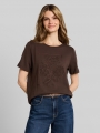 Tom Tailor T-Shirt aus Baumwolle - Java Dark Brown Tom Tailor T-Shirt aus Baumwolle - Java Dark Brown