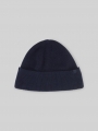 Tom Tailor Beanie Mütze mit Kaschmir-Anteil - Knitted Navy Melange
