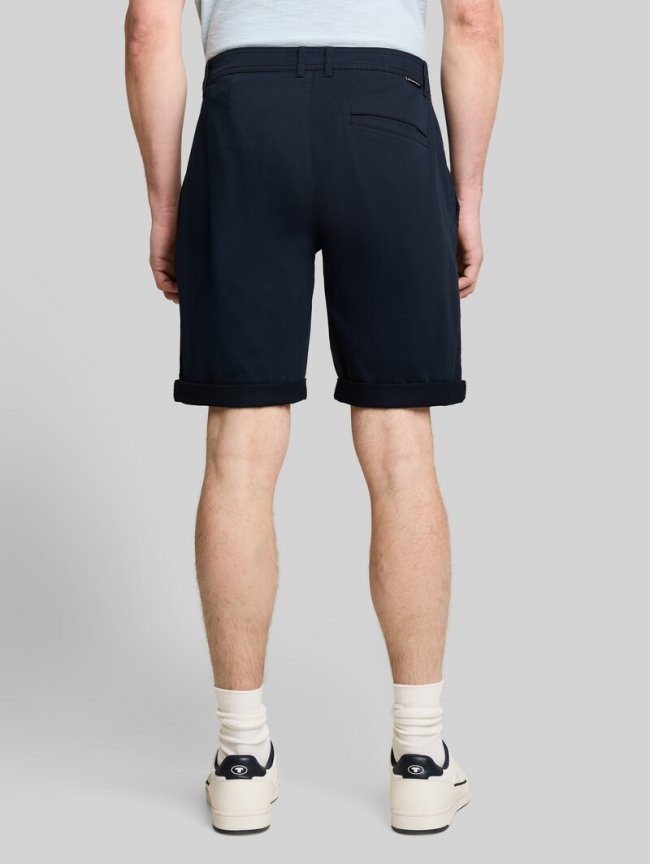 Tom Tailor Regular Chino Shorts - Sky Captain Blue Tom Tailor Regular Chino Shorts - Sky Captain Blue