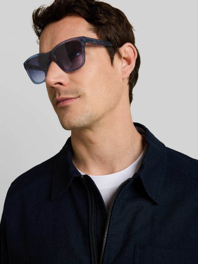 Tom Tailor Karree Sonnenbrille aus Acetate Renew UV400 - Blue Tom Tailor Karree Sonnenbrille aus Acetate Renew UV400 - Blue