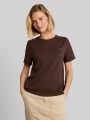 Tom Tailor T-Shirt mit Print - Java Dark Brown Tom Tailor T-Shirt mit Print - Java Dark Brown