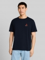 Tom Tailor T-Shirt mit Stickerei - Sky Captain Blue Tom Tailor T-Shirt mit Stickerei - Sky Captain Blue