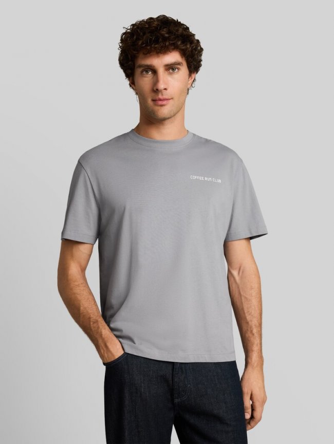 Tom Tailor Relaxed Fit T-Shirt mit Rückenprint - Ultimate Grey Tom Tailor Relaxed Fit T-Shirt mit Rückenprint - Ultimate Grey