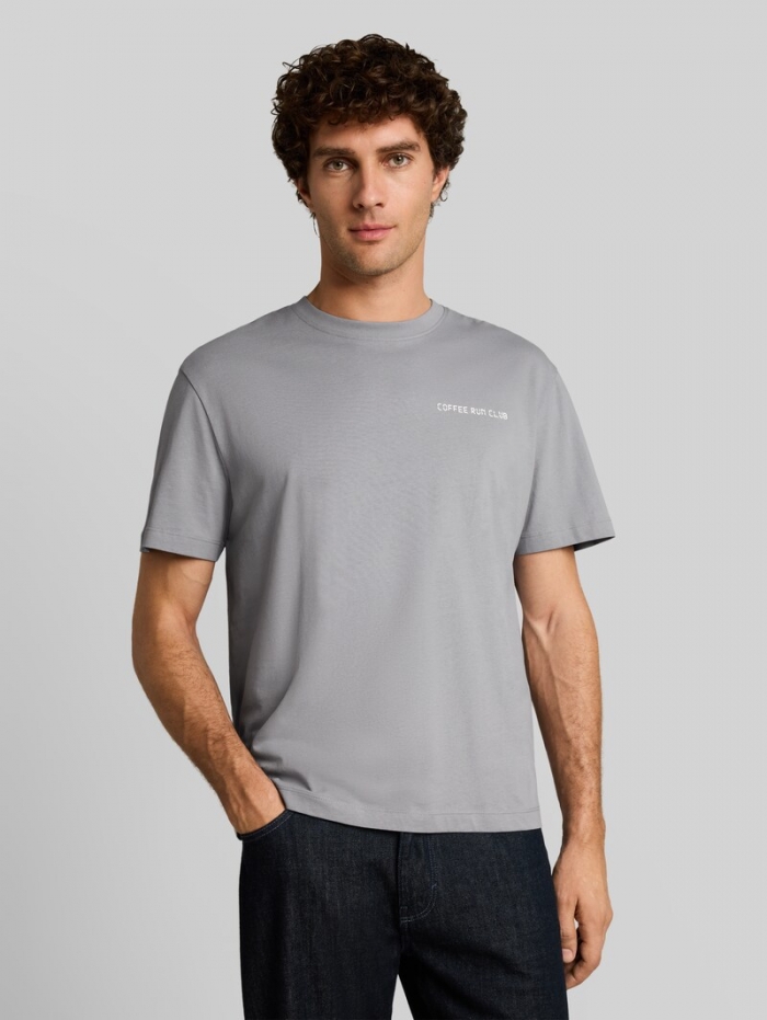 Tom Tailor Relaxed Fit T-Shirt mit Rückenprint - Ultimate Grey Tom Tailor Relaxed Fit T-Shirt mit Rückenprint - Ultimate Grey