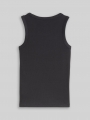 Tom Tailor Basic Ripp Top - Coal Grey Tom Tailor Basic Ripp Top - Coal Grey
