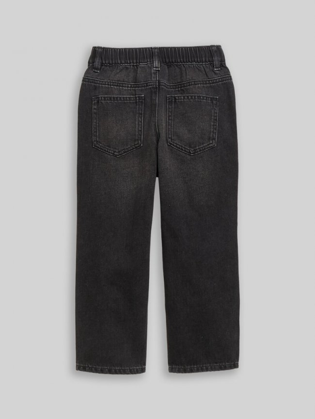 Tom Tailor Baggy Fit Jeans - Used Mid Stone Black Denim Tom Tailor Baggy Fit Jeans - Used Mid Stone Black Denim