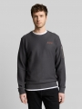 Tom Tailor Sweatshirt mit Reißverschlusstasche - Tarmac Grey Tom Tailor Sweatshirt mit Reißverschlusstasche - Tarmac Grey