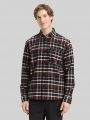 Tom Tailor Relaxed Fit Hemd mit Karomuster - Black Red White Check Tom Tailor Relaxed Fit Hemd mit Karomuster - Black Red White Check