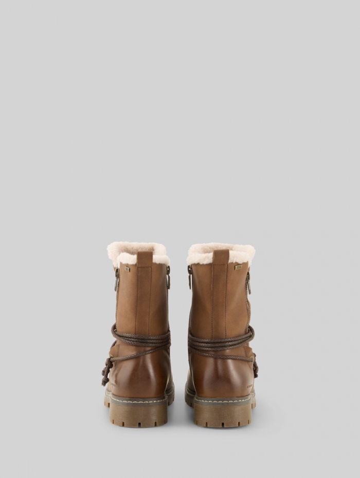 Tom Tailor Wasserfeste Stiefel mit Fütterung - Cognac Tom Tailor Wasserfeste Stiefel mit Fütterung - Cognac