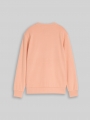 Tom Tailor Sweatshirt mit reflektierendem Print - Dusty Light Orange Tom Tailor Sweatshirt mit reflektierendem Print - Dusty Light Orange
