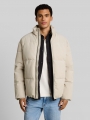 Tom Tailor Relaxed Fit Cord Pufferjacke - Dusty Beige Tom Tailor Relaxed Fit Cord Pufferjacke - Dusty Beige