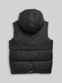 Tom Tailor Steppweste mit Kapuze - Black Tom Tailor Steppweste mit Kapuze - Black