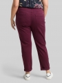 Tom Tailor Plus Size - Cropped Slim Hose - Bordeaux Red Tom Tailor Plus Size - Cropped Slim Hose - Bordeaux Red